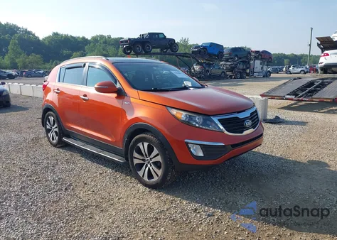 2011 Kia Sportage Ex из США, поврежденный, VIN KNDPCCA21B7092821